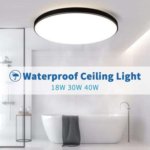 Modern waterproof ceiling lamp